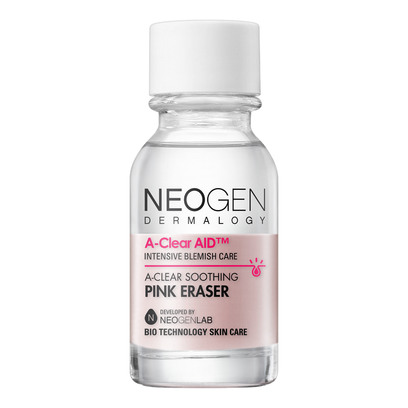 Acne Line Set (A-clear foam cleanser, toner, serum, overnight mask, spot patch, pink eraser)