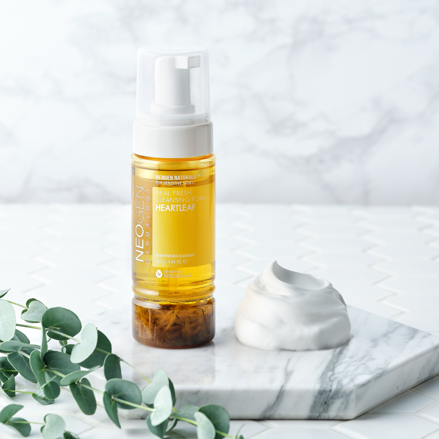 Real Fresh Foam Heartleaf 160g 1+1+1 (SAVE 4% AND GET FREE GIFTS)