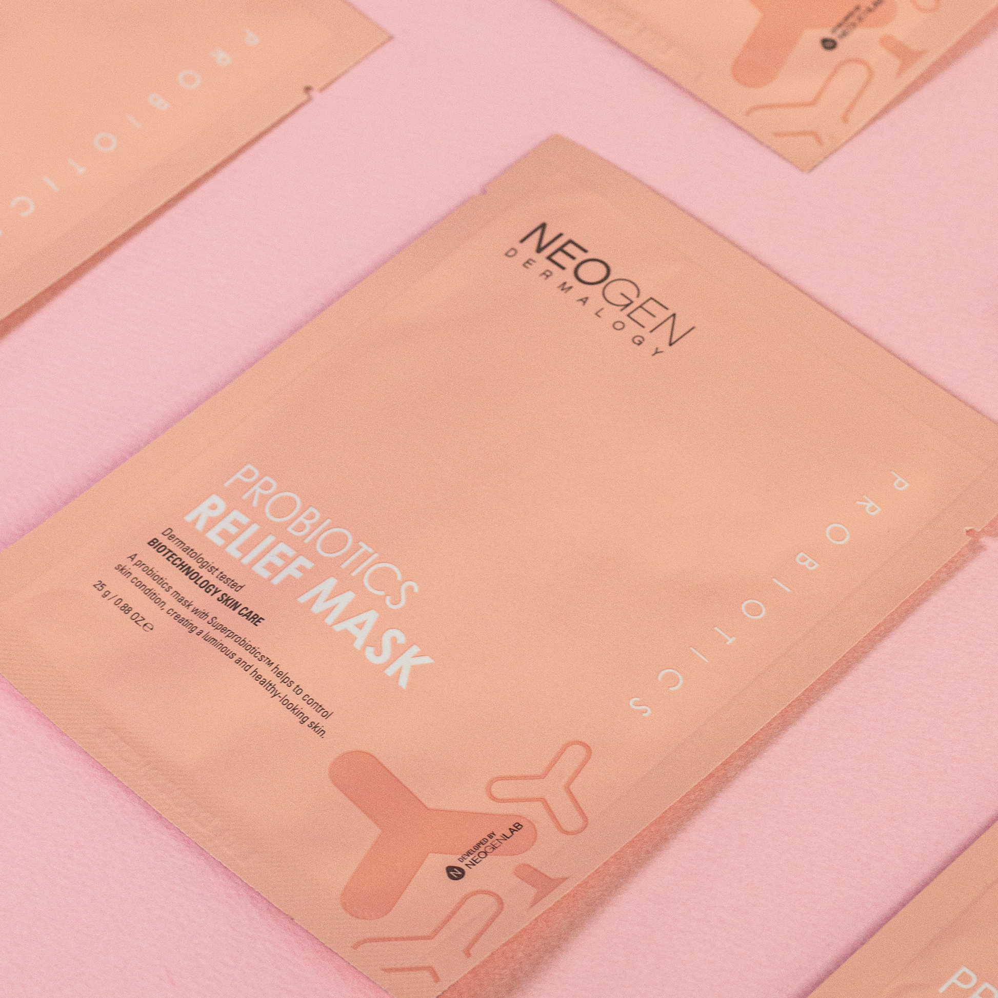 NEOGEN DERMALOGY Probiotics Relief Mask (5 Sheets) - NEOGEN GLOBAL