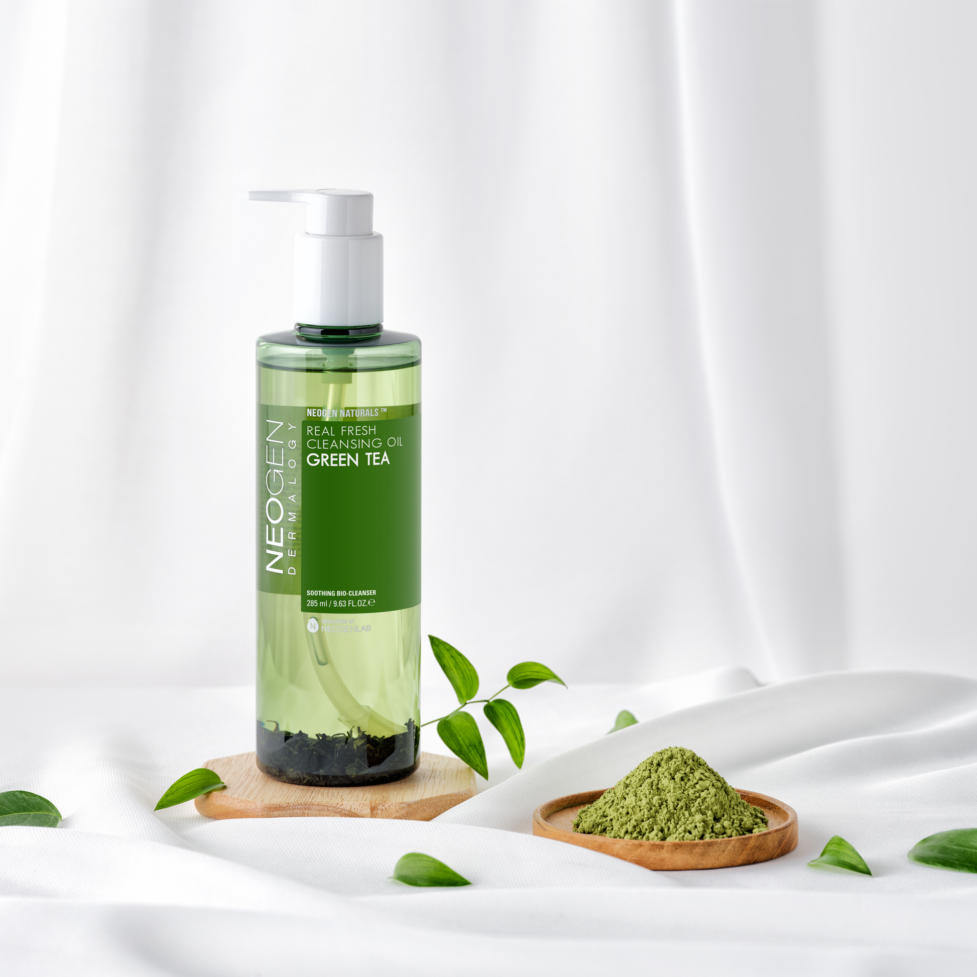 NEOGEN DERMALOGY Real Fresh Cleansing Oil Green Tea 285ml - NEOGEN GLOBAL