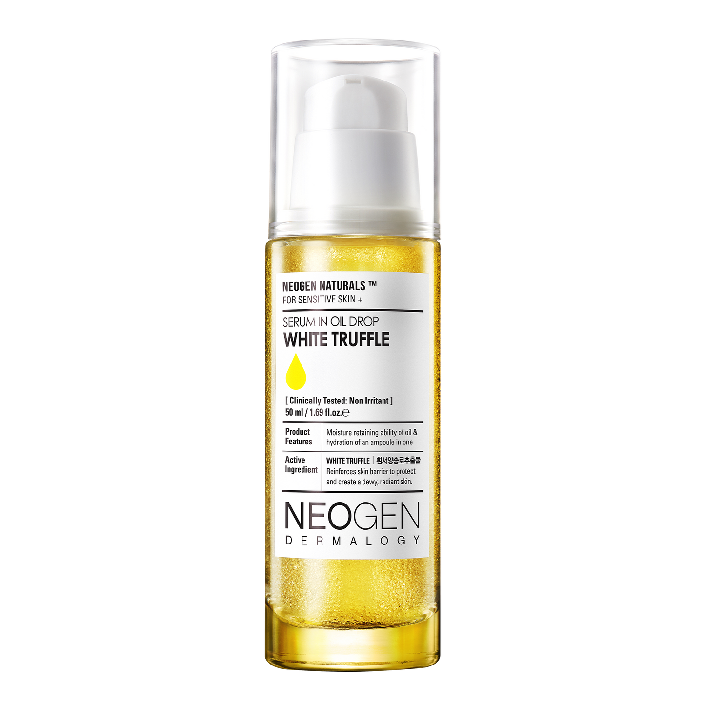 [1BOX / 70ea] NEOGEN DERMALOGY White Truffle Serum in Oil Drop 1.69 oz / 50ml