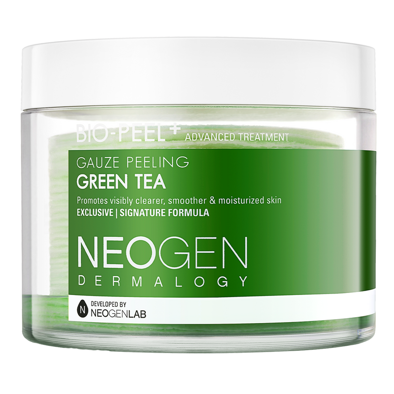 NEOGEN DERMALOGY Bio-Peel Gauze Peeling Green Tea 6.76 oz / 200ml (30 Pads) - NEOGEN GLOBAL
