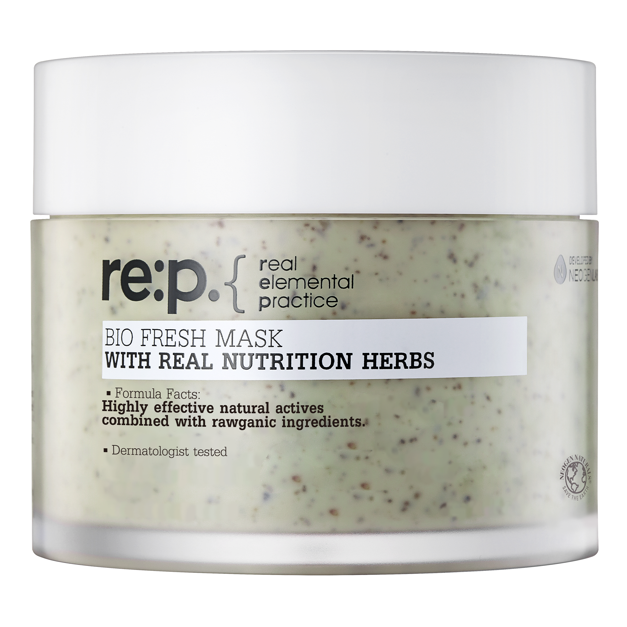 (SALE) RE:P. Bio Fresh Mask with Real Nutrition Herbs 4.55 oz / 130g