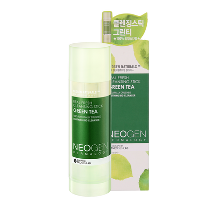 NEOGEN DERMALOGY Real Fresh Cleansing Stick Green Tea 2.82 oz / 80g - NEOGEN GLOBAL
