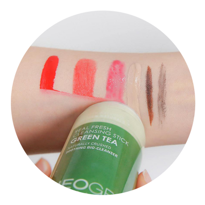 [1BOX / 63ea]  NEOGEN DERMALOGY Real Fresh Cleansing Stick Green Tea 2.82 oz / 80g