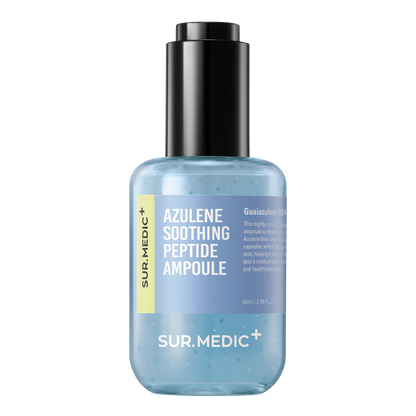 [1BOX / 70ea] SUR.MEDIC AZULENE SOOTHING PEPTIDE AMPOULE 2.7 oz / 80ml