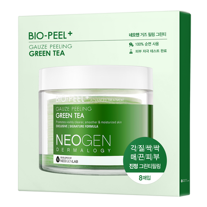 Bio-Peel Gauze Peeling Green Tea 2.48 oz / 76ml (8 Pads)
