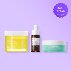 Best Sellers Set (Lemon Bright Pha Gauze Peeling, Real Vita C Serum, Vita Duo Day Night Cream)