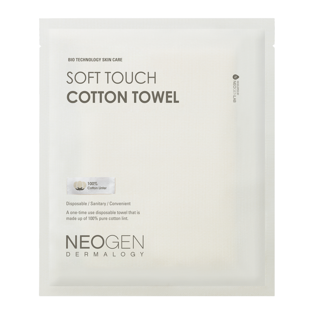 NEOGEN DERMALOGY Soft Touch Cotton Towel (1ea/5ea/10ea/20ea)