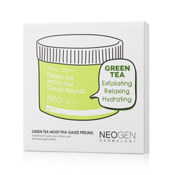 NEOGEN DERMALOGY Green Tea Moist Pha Gauze Peeling (10 Pads)