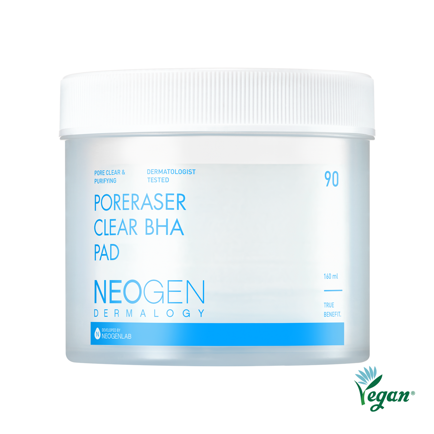 [1BOX / 30ea] NEOGEN DERMALOGY Poreraser Clear BHA Pad (90 Pads)