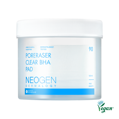 [1BOX / 30ea] NEOGEN DERMALOGY Poreraser Clear BHA Pad (90 Pads)