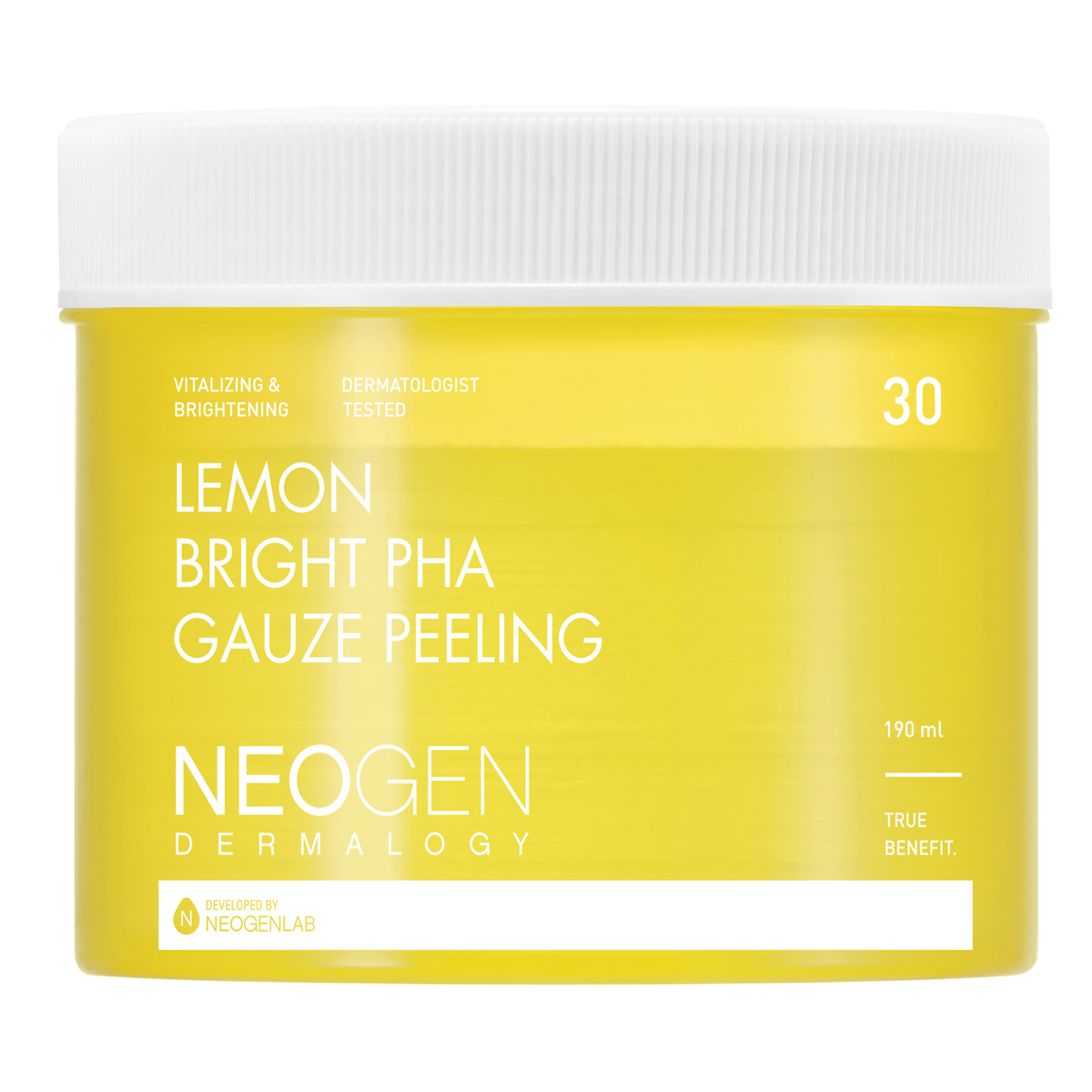 NEOGEN DERMALOGY Lemon Bright Pha Gauze Peeling 190ml (30 Pads)