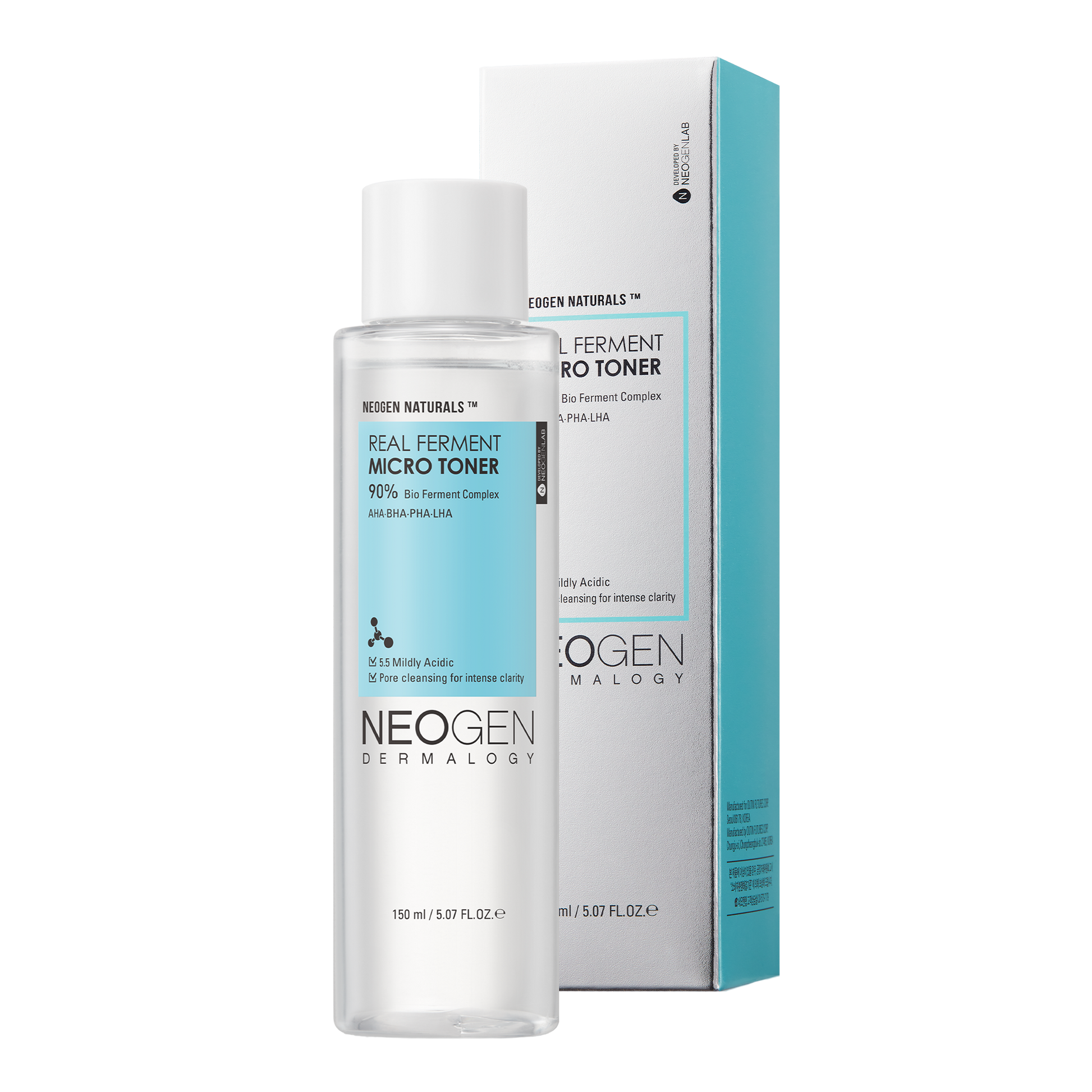 NEOGEN DERMALOGY Real Ferment Micro Toner 5.07 oz / 150ml - NEOGEN GLOBAL