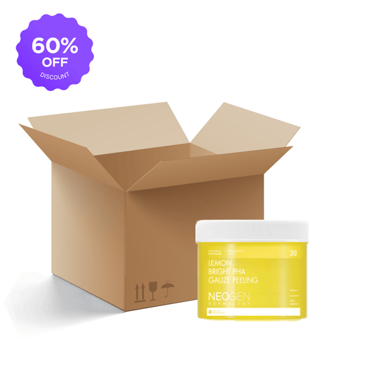 [1BOX / 24ea] NEOGEN DERMALOGY Lemon Bright Pha Gauze Peeling 190ml (30 Pads)