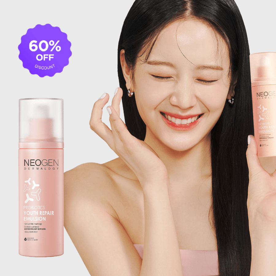 [1BOX / 54ea] NEOGEN DERMALOGY Probiotics Youth Repair Emulsion 100ml